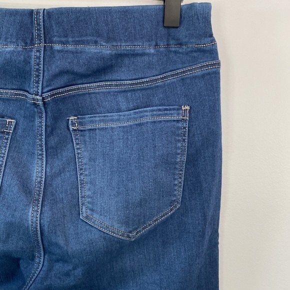 Liverpool High-Rise Skinny Pull On Distressed Jeans Stretchy Denim - Picture 7 of 15